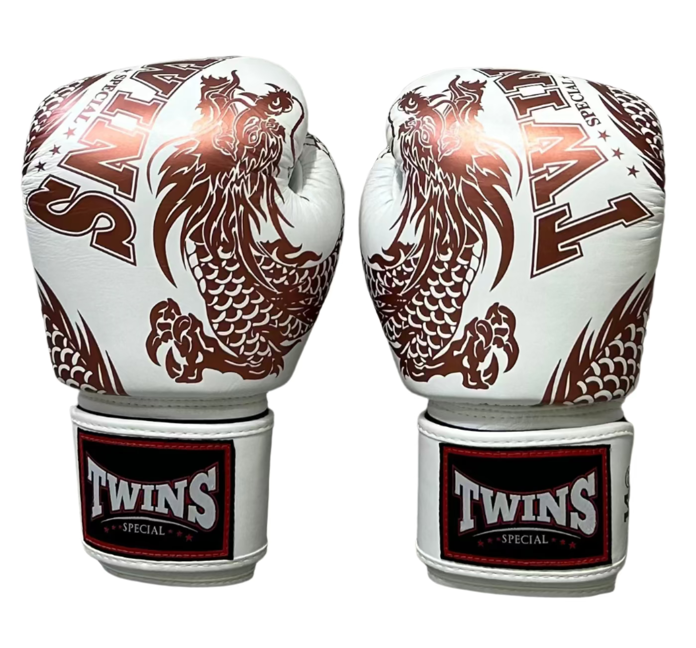 Guantes de Boxeo Twins Special Dragon 49 FBGVL3-49 - 100% Cuero