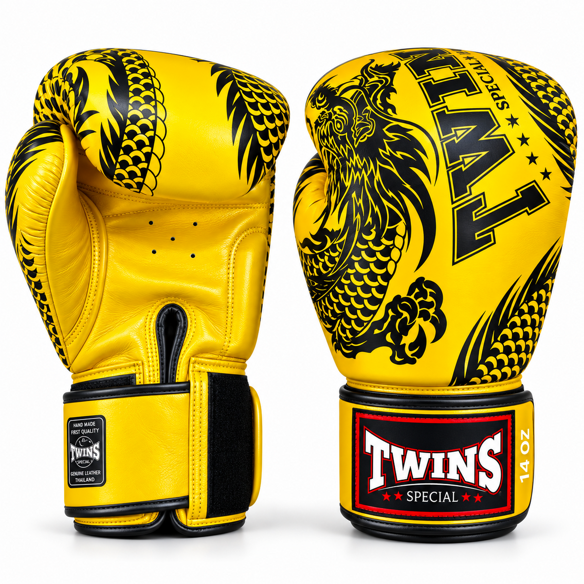 Guantes de Boxeo Twins Special Dragon 49 FBGVL4-49 - 100% Cuero