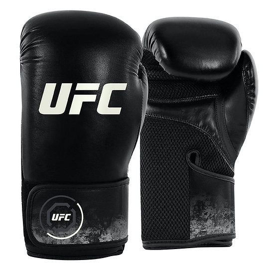 Guantes de Boxeo UFC Lava Negro - 100% Poliuretano