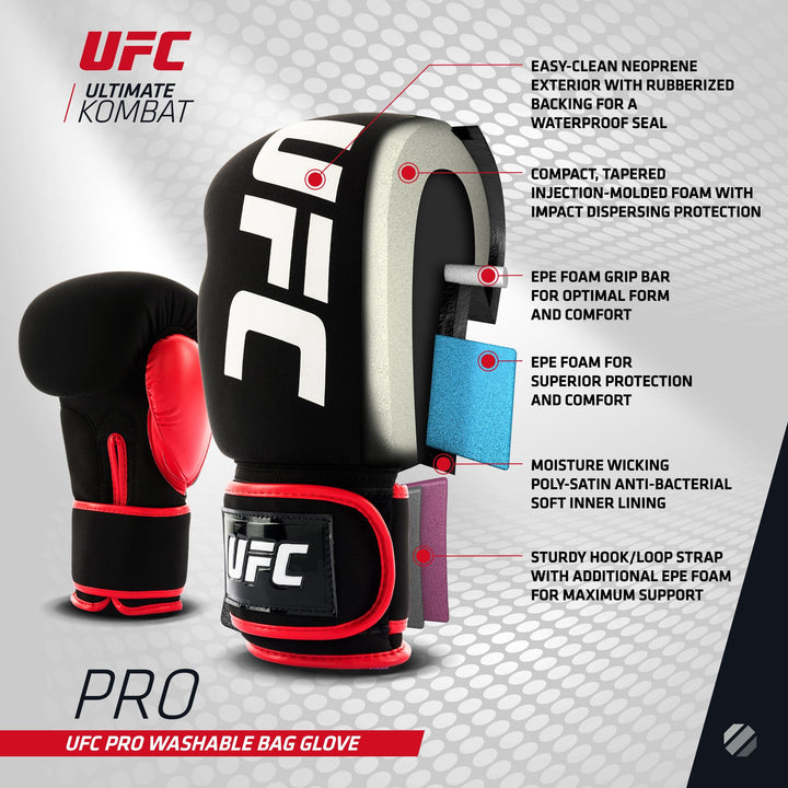 Guantes de Boxeo UFC Lavable - 100% Neopreno