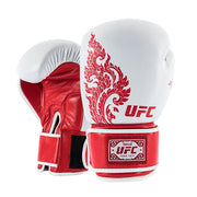 Guantes de Boxeo UFC Thai Blanco - 100% Cuero