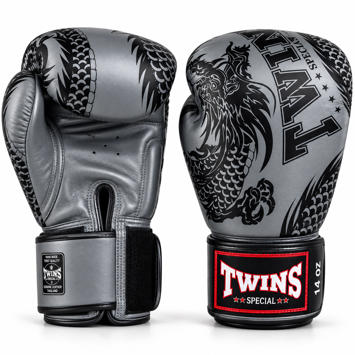 Guantes de Boxeo Twins Special Dragon 49 FBGVL4-49 - 100% Cuero