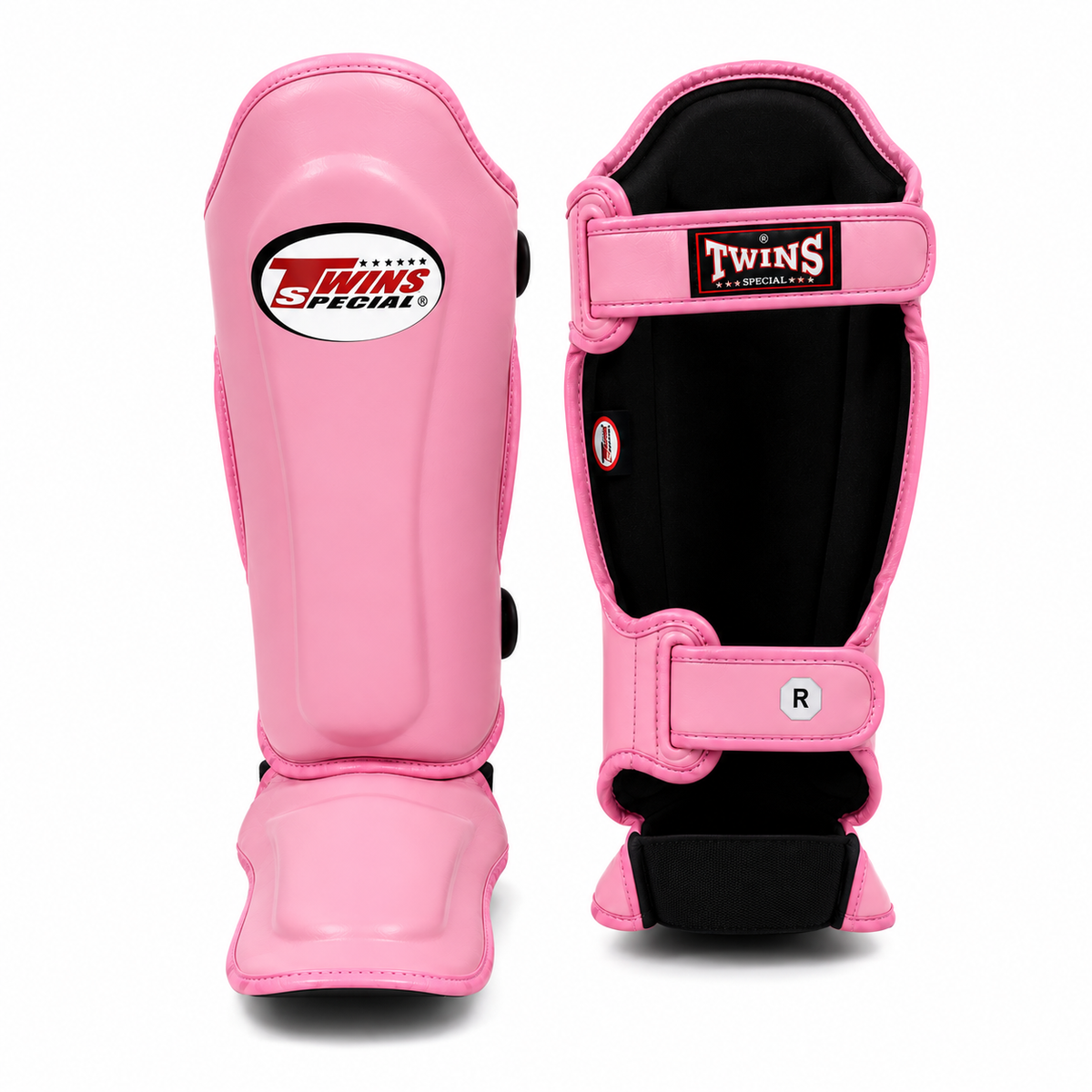 Canilleras de Muay Thai Twins Special Doble SGL10 - 100% Cuero