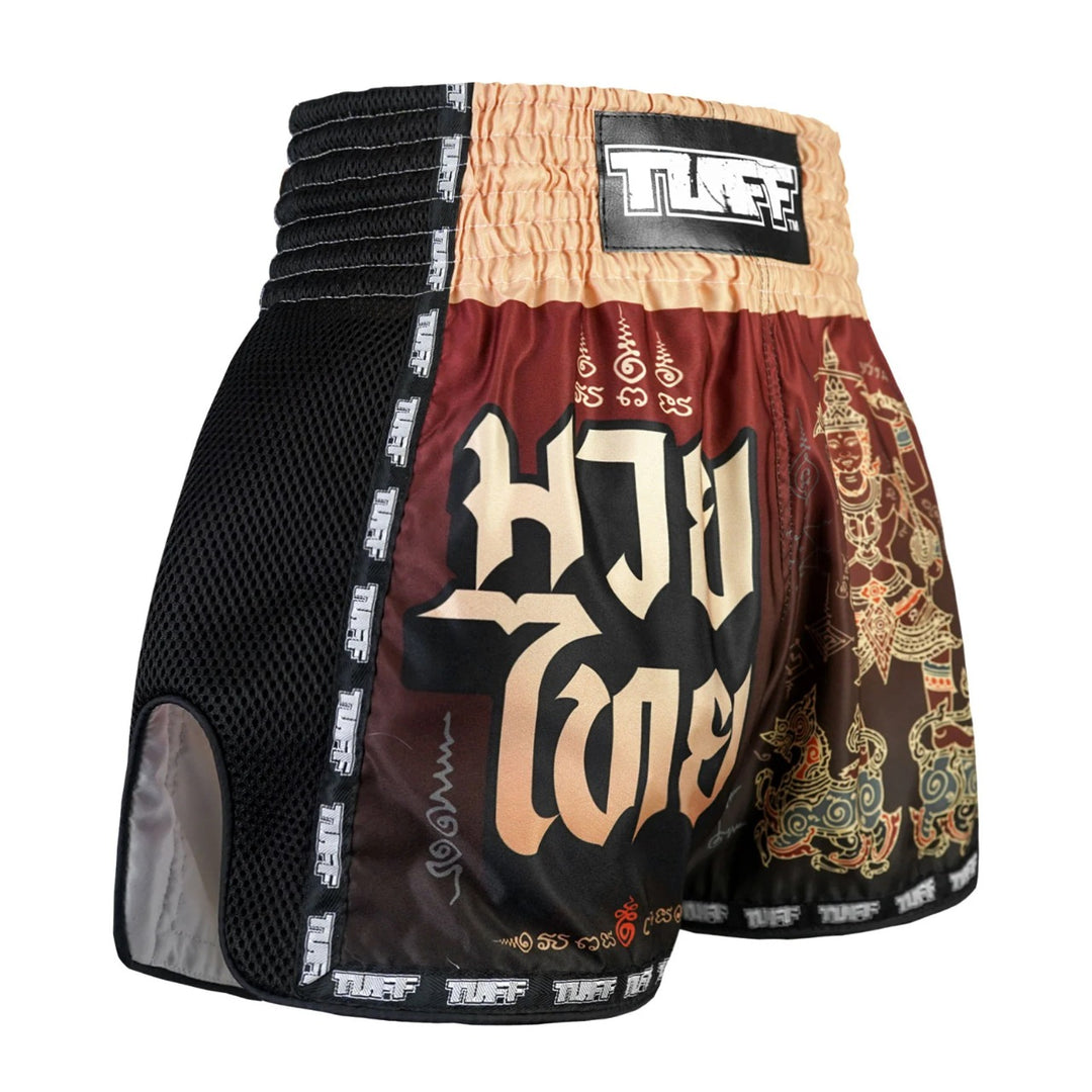 Shorts de Muay Thai Tuff New Retro Yant Narai Turning the Land