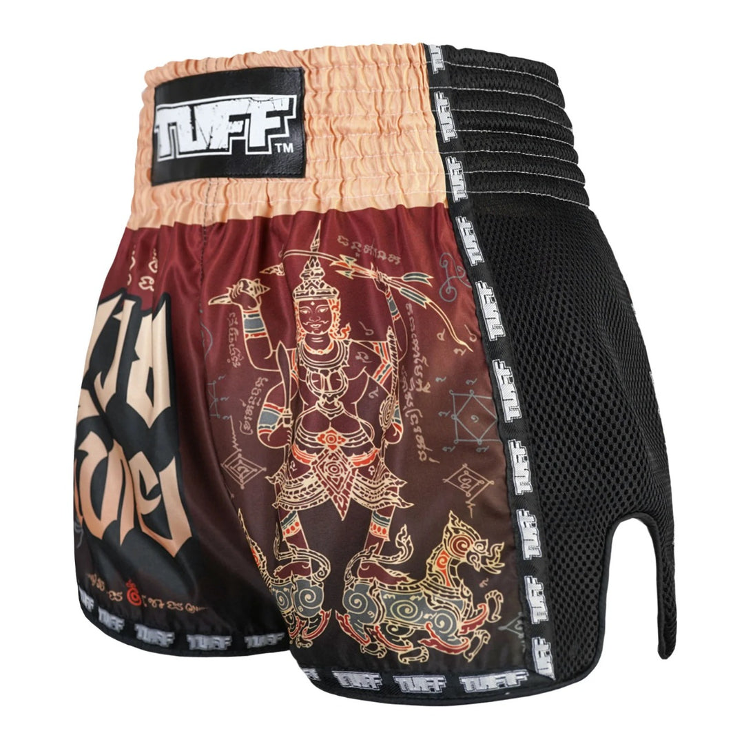 Shorts de Muay Thai Tuff New Retro Yant Narai Turning the Land