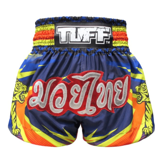 Shorts de Muay Thai Tuff Thunderbolt and Tiger