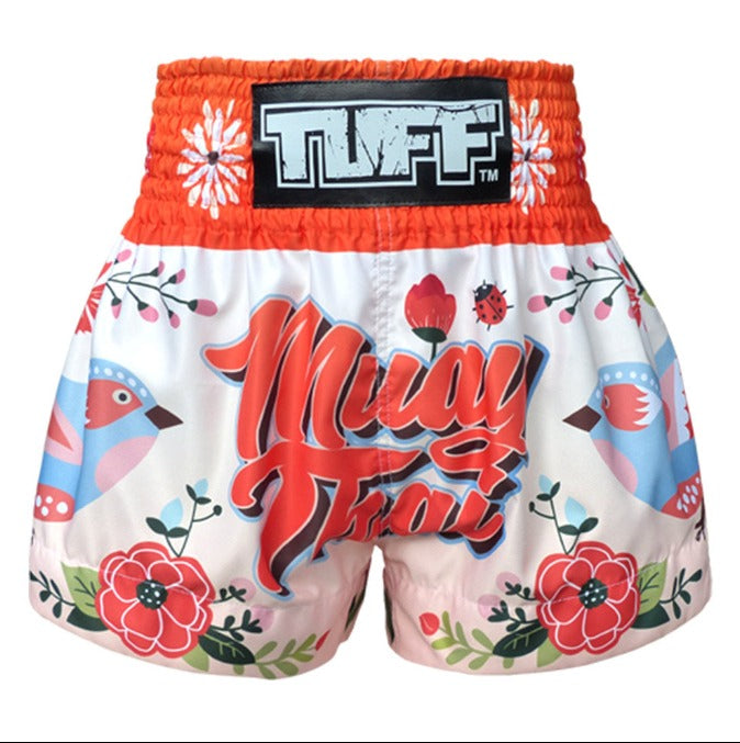 Shorts de Muay Thai Tuff "Birds Pattern"