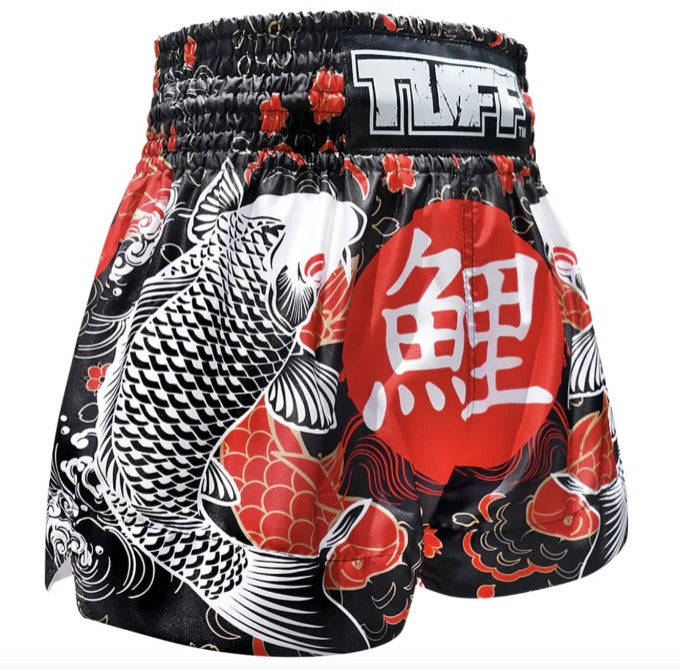 Shorts de Muay Thai Tuff Japanese Koi Fish
