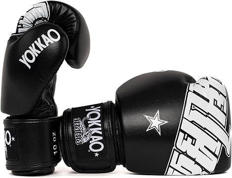 Guantes de Boxeo Yokkao Lettering  - 100% Microfibra