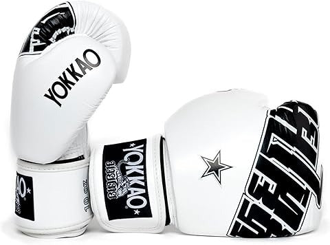 Guantes de Boxeo Yokkao Lettering  - 100% Microfibra