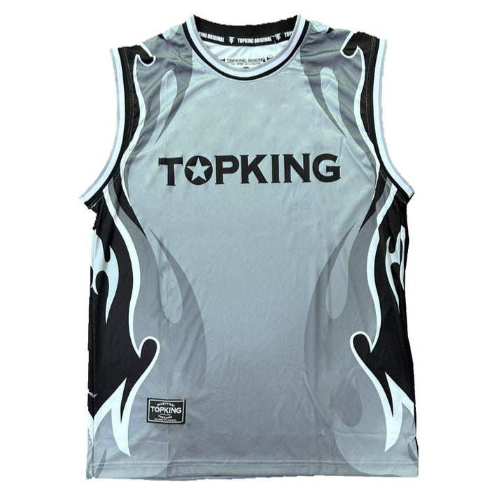 Jersey Top King Thai Flag TKSLS-033 Gris - 100% Algodón
