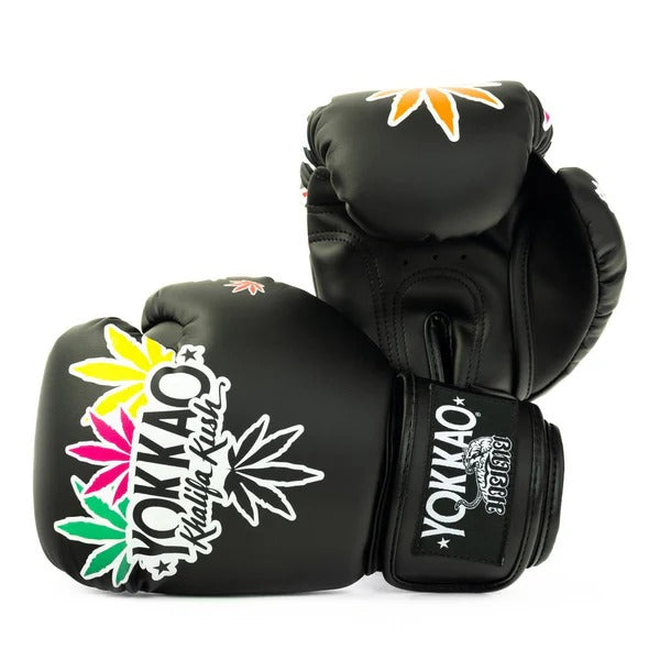 Guantes de Boxeo Yokkao Khalifa Kush  - 100% Microfibra