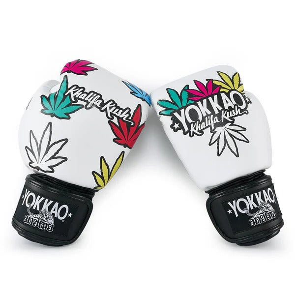 Guantes de Boxeo Yokkao Khalifa Kush  - 100% Microfibra