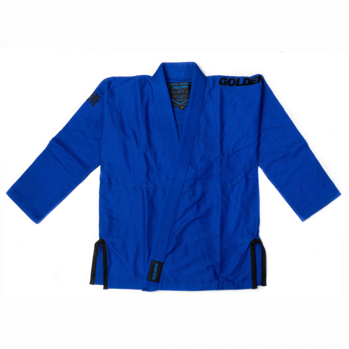 Kimono de Jiujitsu Golden Light Azul- 100% Algodón