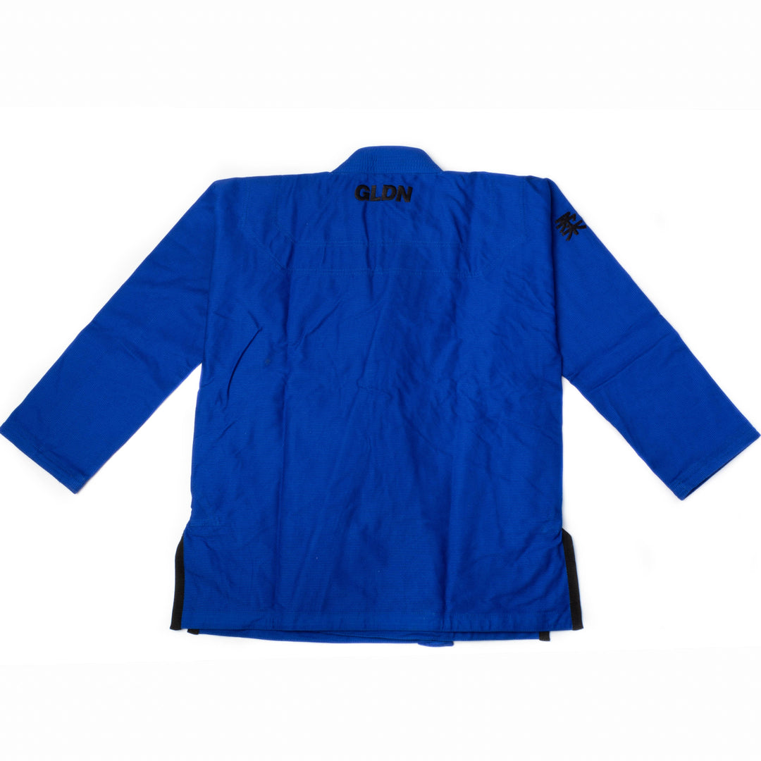 Kimono de Jiujitsu Golden Light Azul- 100% Algodón