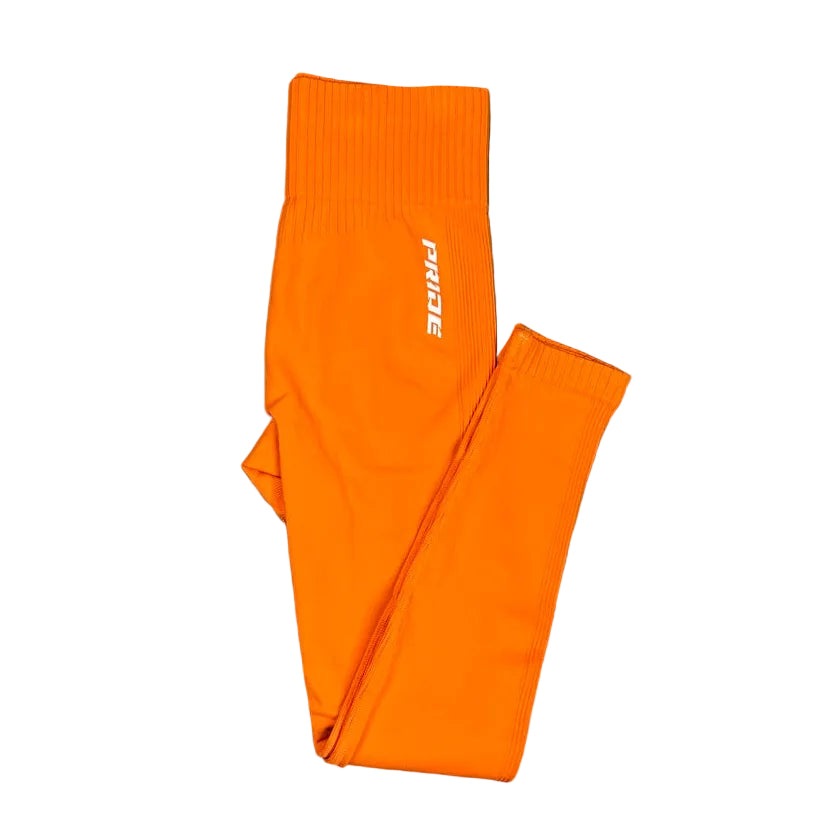 Leggins Pride Burn para mujer- Anaranjado