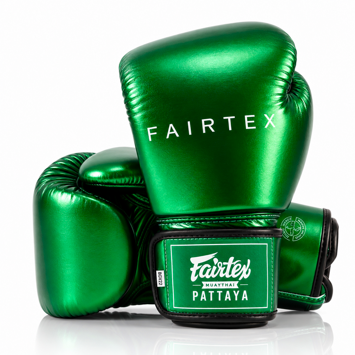 Guantes de boxeo Fairtex BGV22 Metalico - 100% Microfibra