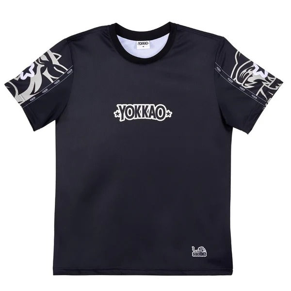 Polo Workout Yokkao Original Silver - Negro