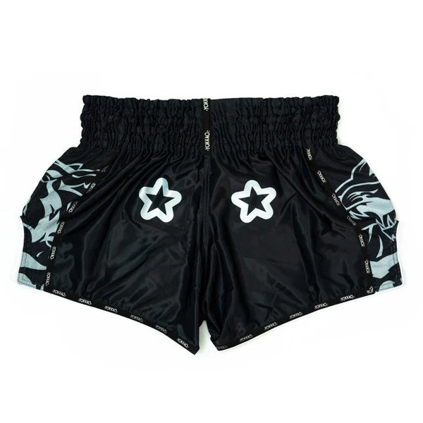Shorts de Muay Thai Yokkao Original Silver