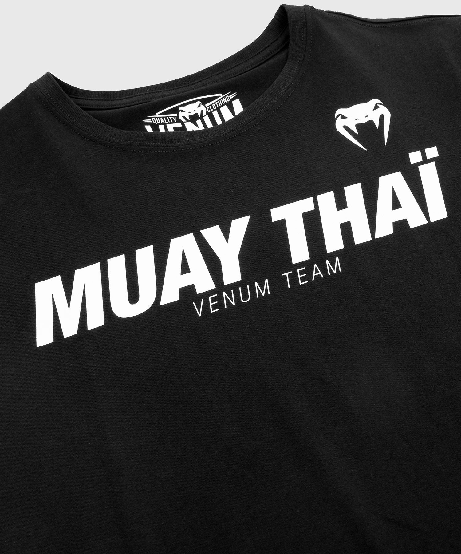 Polo Venum Muay Thai VT Negro - Algodon/Elastano