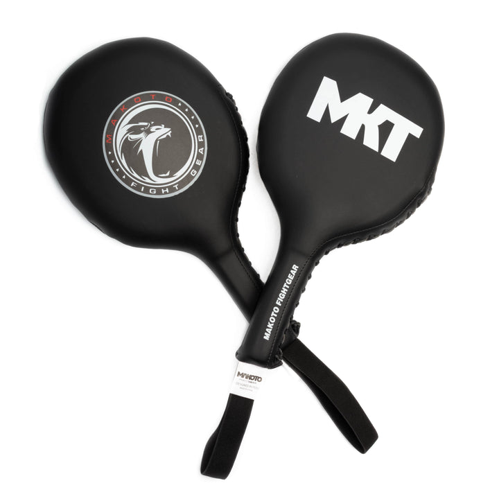 Paddles de Boxeo Makoto Negro - 100% Microfibra