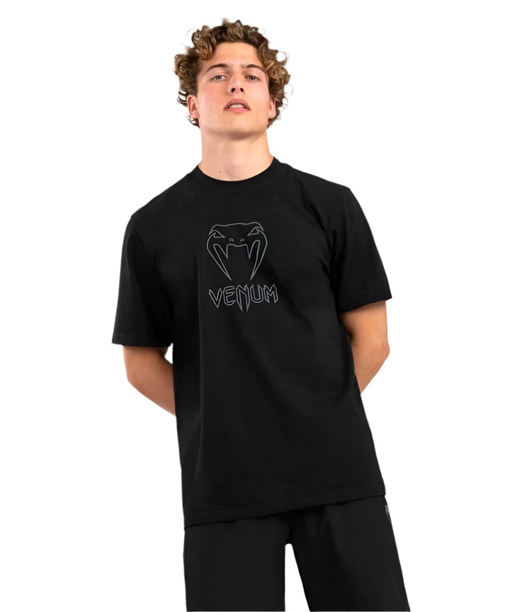 Polo Venum UFC Classic Negro Reflective - 100% Algodón