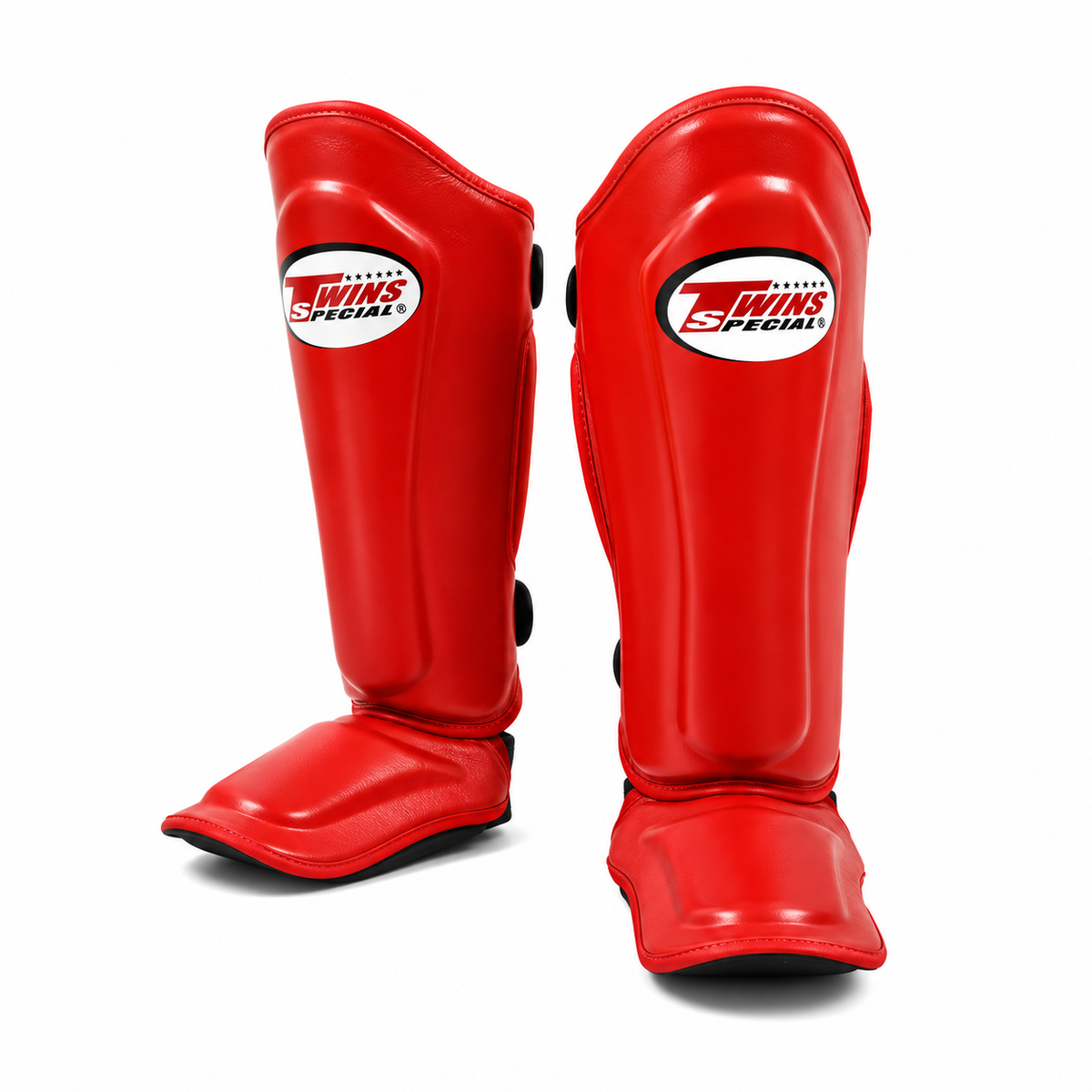 Canilleras de Muay Thai Twins Special Doble SGL10 - 100% Cuero