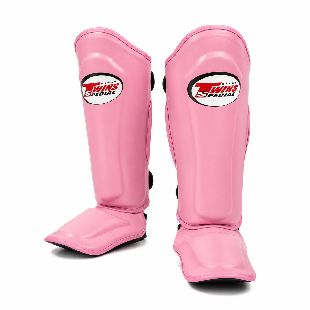 Canilleras de Muay Thai Twins Special Doble SGL10 - 100% Cuero