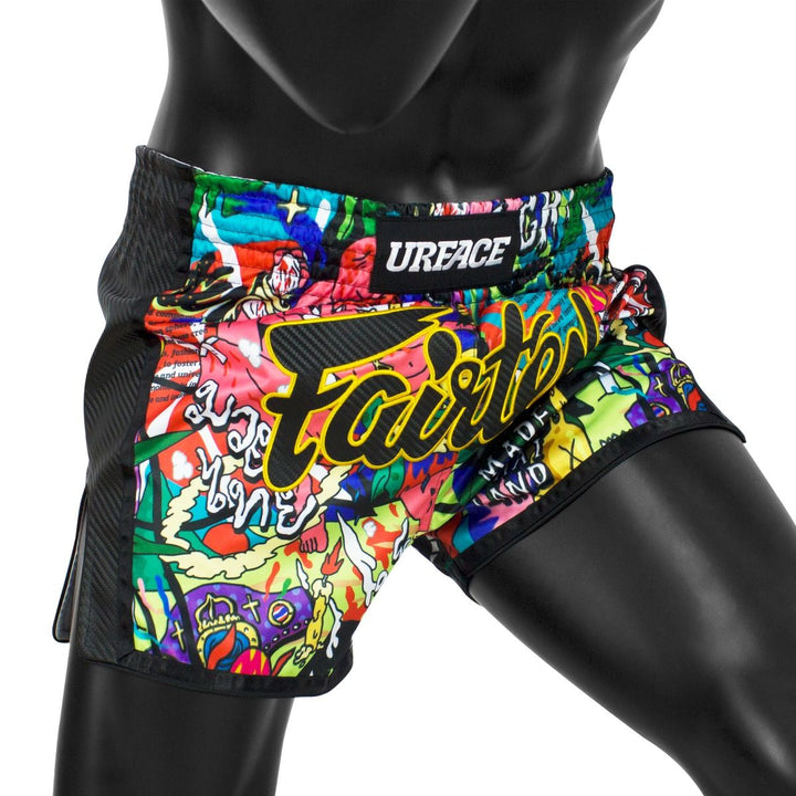 Shorts de Muay thai Fairtex Urface - 100% Poliester