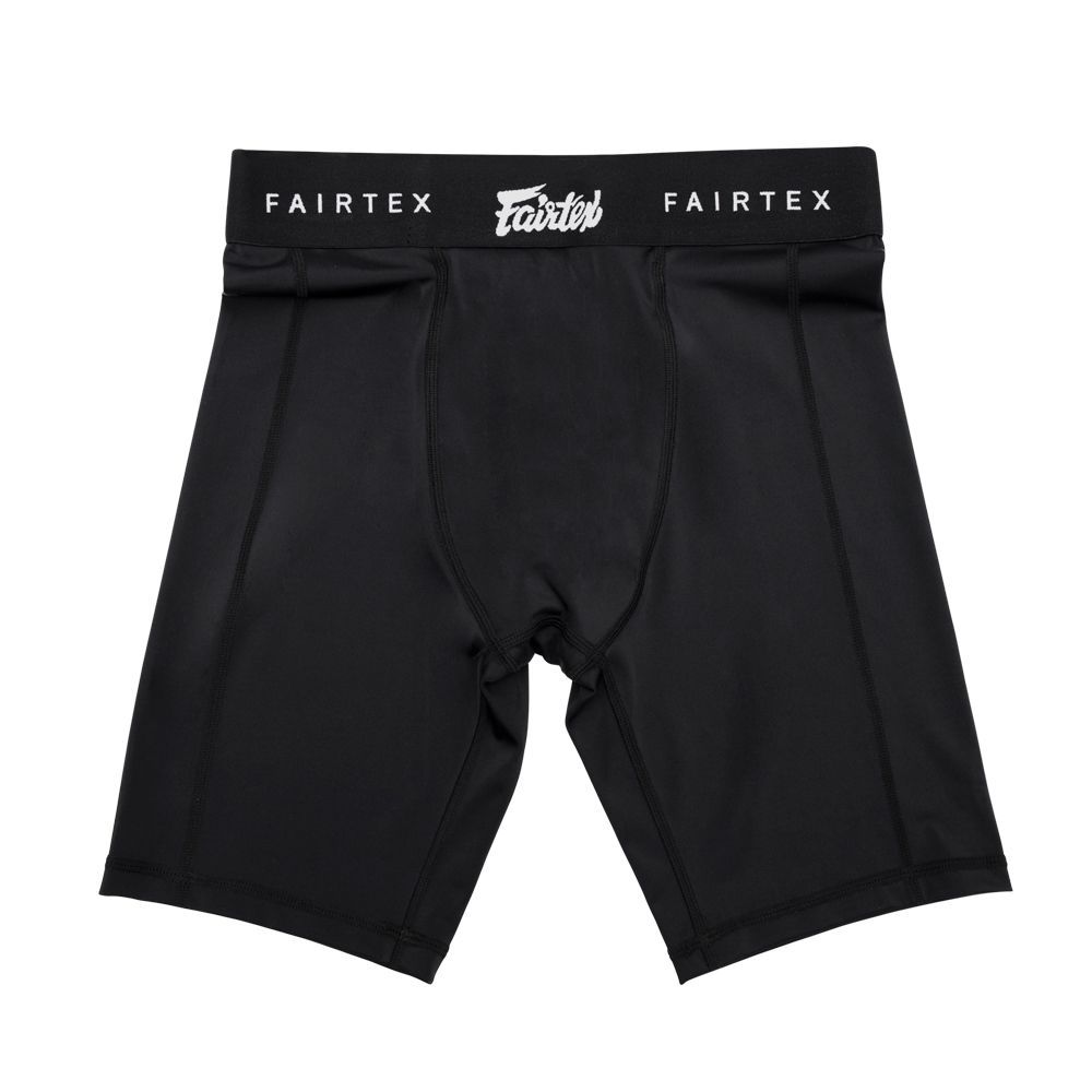 Short de Compresion con Protector Genital Fairtex GC3  - Negro