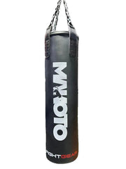 Saco de Boxeo Makoto Banano 1.2m Pro -  100% Poliuretano Premium- Sin Relleno