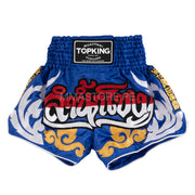 Shorts de Muay Thai Top King TKTBS-054 Azul