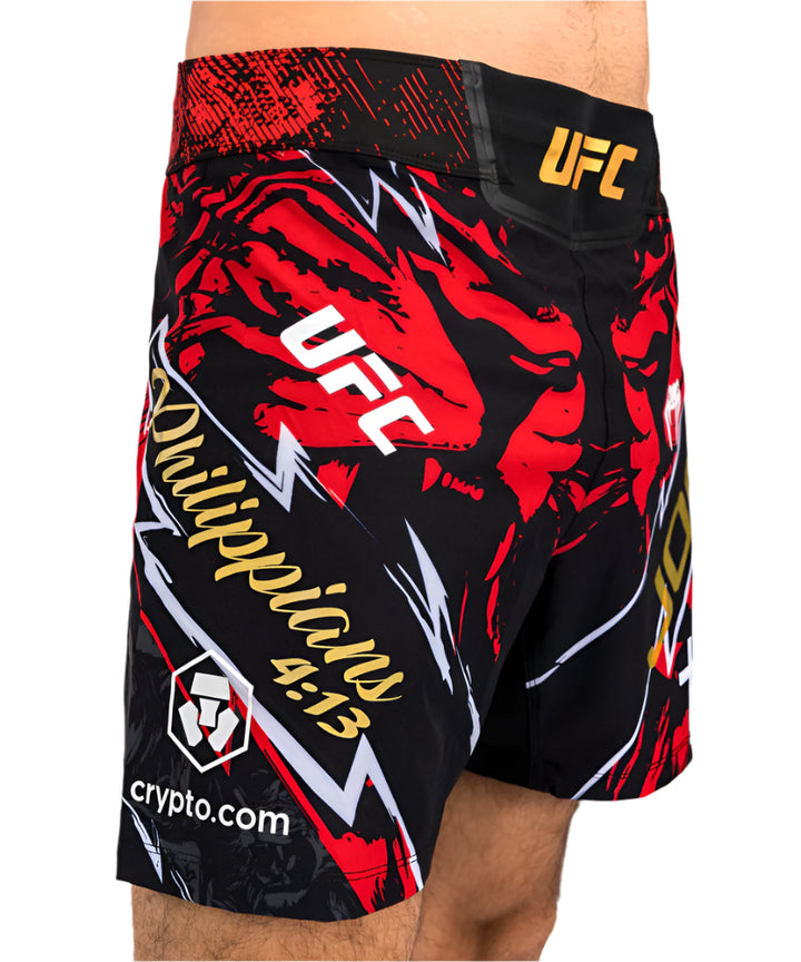 Short de MMA Venum x UFC Unrivaled Jon Jones - Rojo