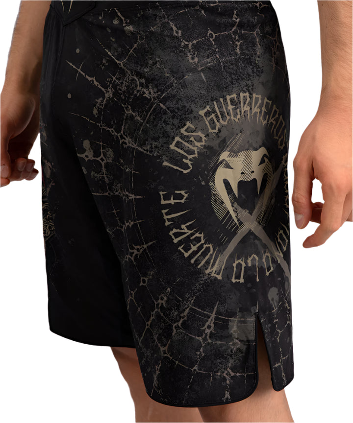 Short de MMA Venum Santa Muerte 5.0 - Negro/Dorado