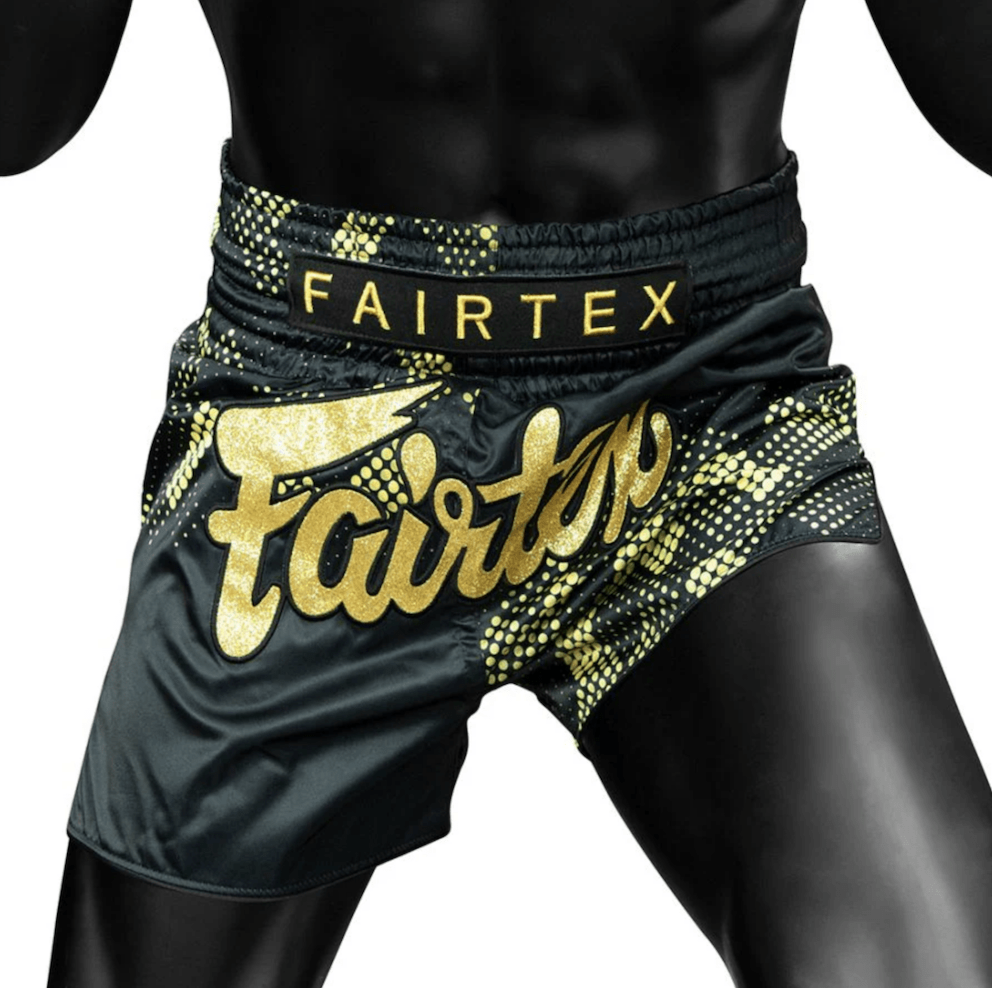 Shorts de Muay Thai Fairtex BS1931 Heart Of Gold - 100% Poliester