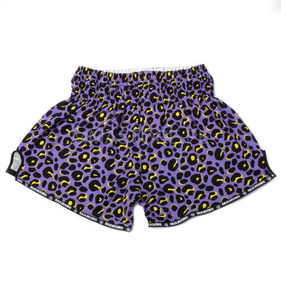 Shorts de Muay Thai Raja Jaguar Morado