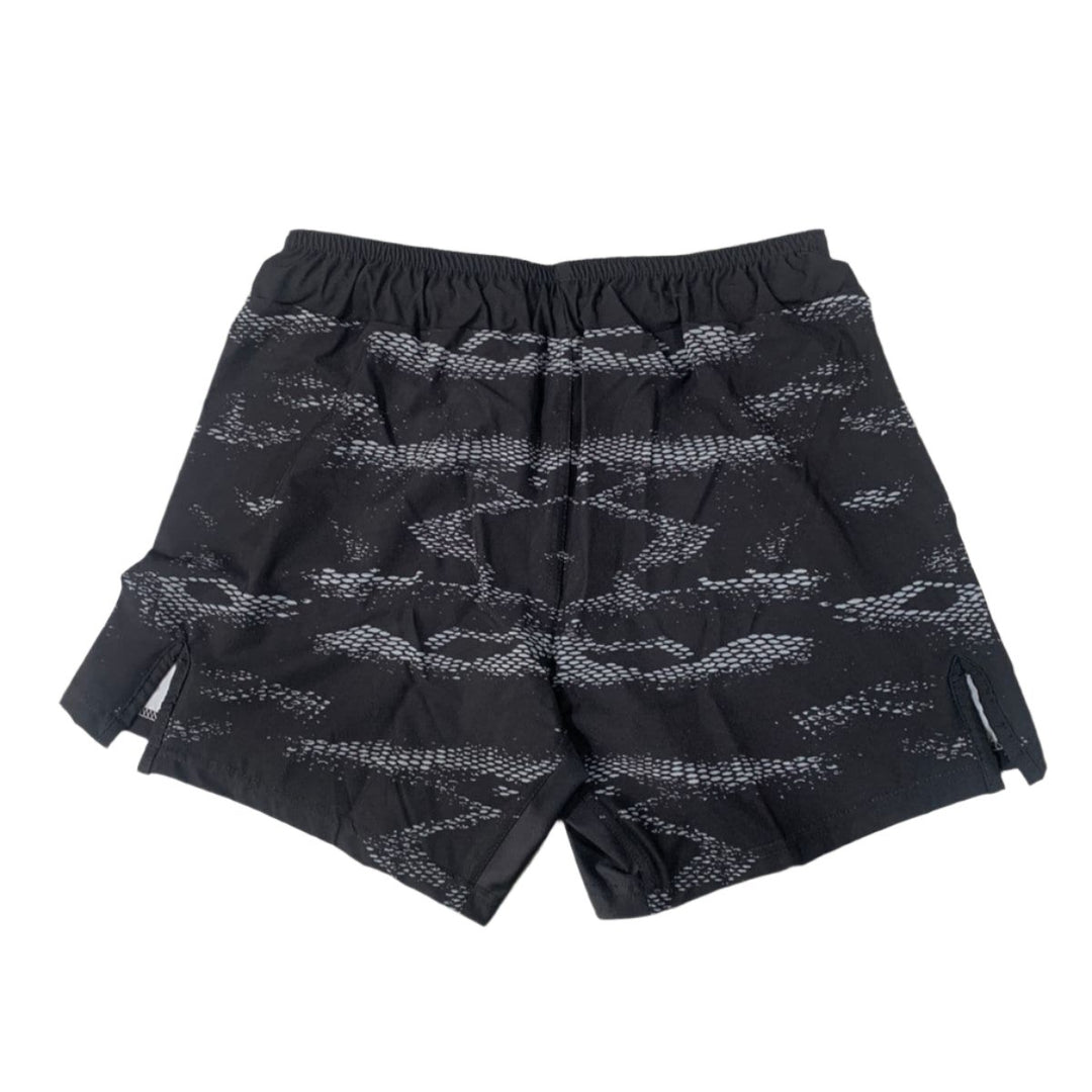 Short Pride Light Snake Negro para Muay Thai, Kickboxing, MMA.