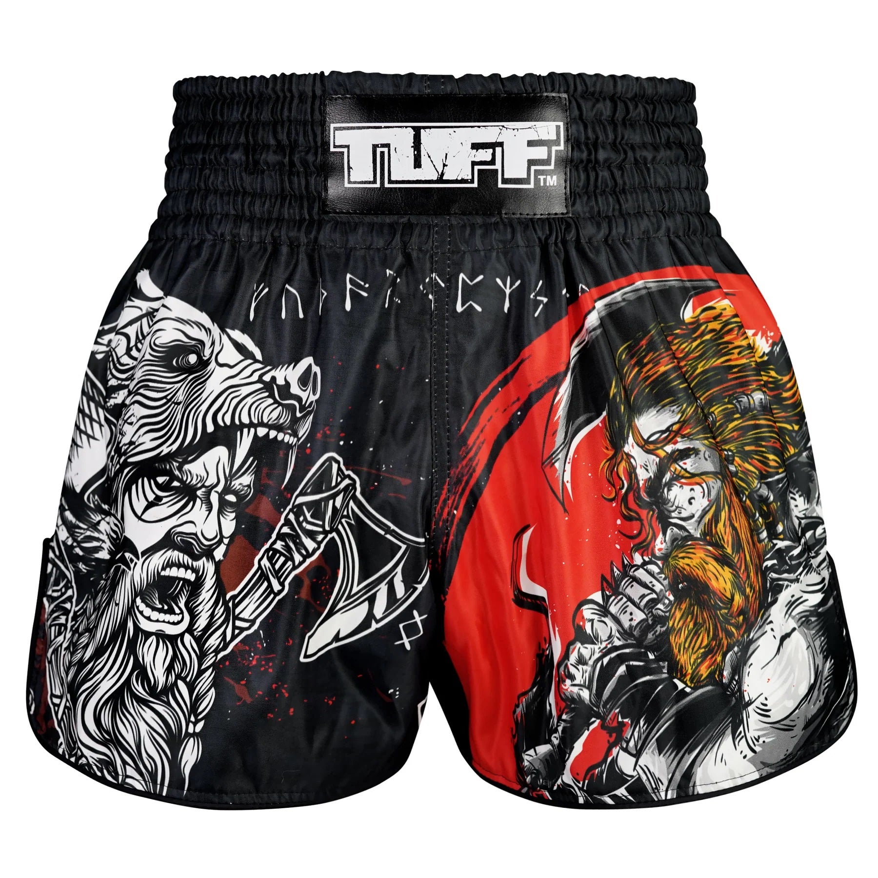 Shorts de Muay Thai Tuff High Cut Retro "The Barbarian"
