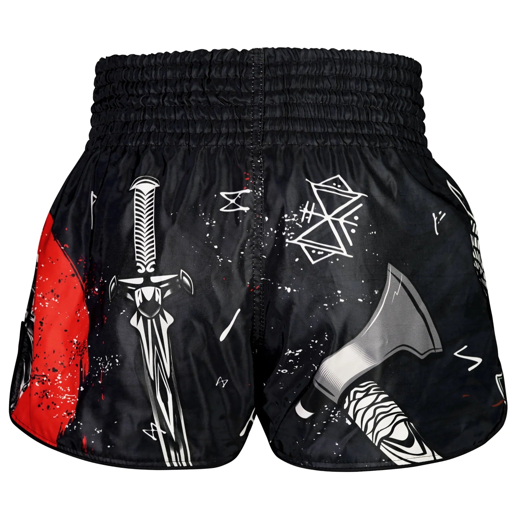 Shorts de Muay Thai Tuff High Cut Retro "The Barbarian"