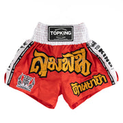 Shorts de Muay Thai Top King TKTBS-043 Rojo