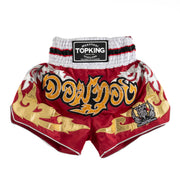 Shorts de Muay Thai Top King TKTBS-066 Burgundy