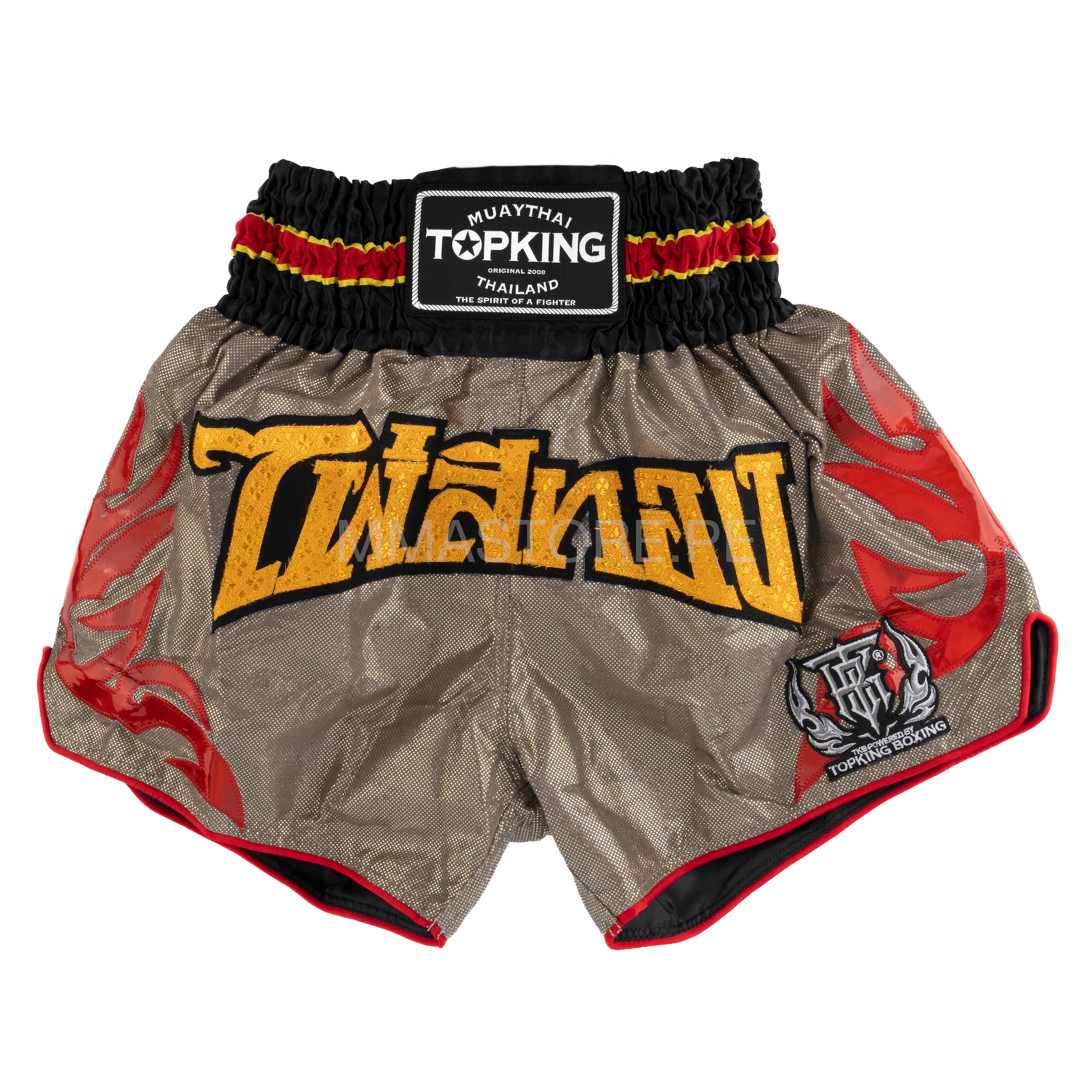 Shorts de Muay Thai Top King TKTBS-090 Verde Army