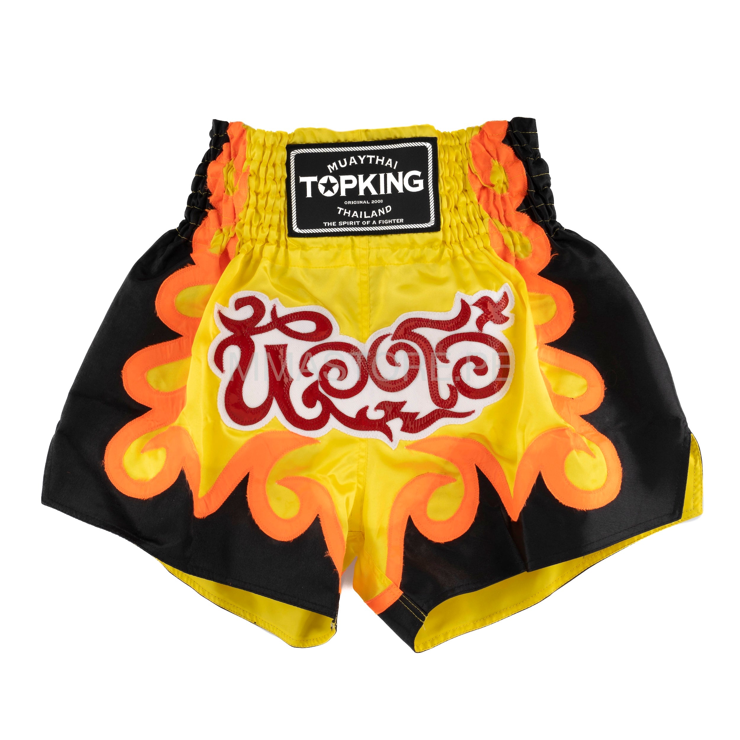 Shorts de Muay Thai Top King TKTBS-148 Amarillo