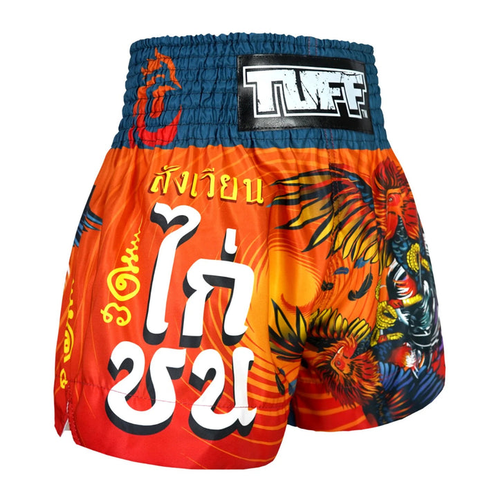 Shorts de Muay Thai Tuff Lethwei Rooster