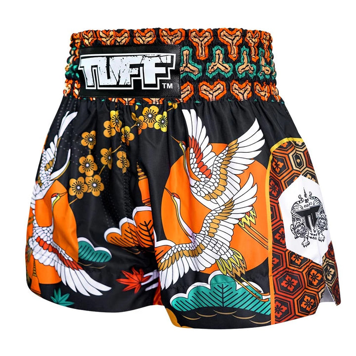 Shorts de Muay Thai Tuff "Autumn Sunray" Naranja