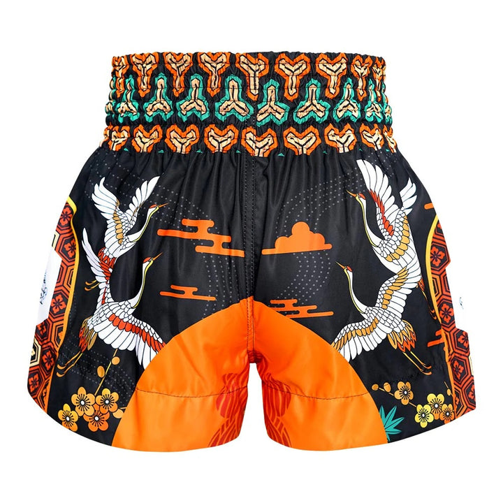 Shorts de Muay Thai Tuff "Autumn Sunray" Naranja
