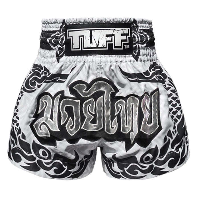 Shorts de Muay Thai Tuff The Great Hongsa Blanco