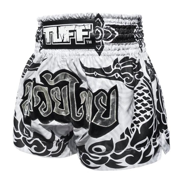 Shorts de Muay Thai Tuff The Great Hongsa Blanco
