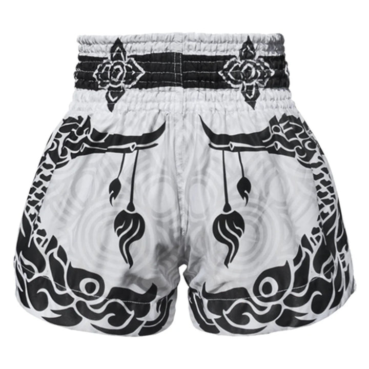 Shorts de Muay Thai Tuff The Great Hongsa Blanco