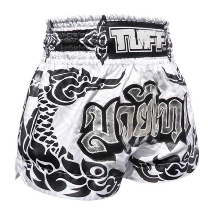 Shorts de Muay Thai Tuff The Great Hongsa Blanco